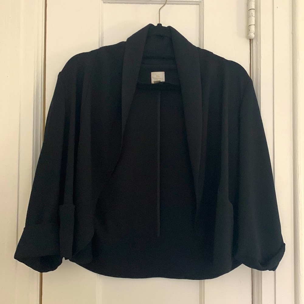 LC Lauren Conrad Black Blazer, Size 4.